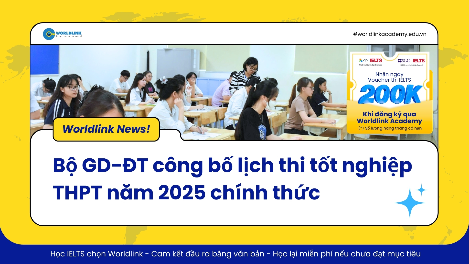 Bộ GD-ĐT công bố lịch thi tốt nghiệp THPT năm 2025 chính thức